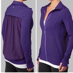 Lulu Lemon Tadasana mesh back jacket